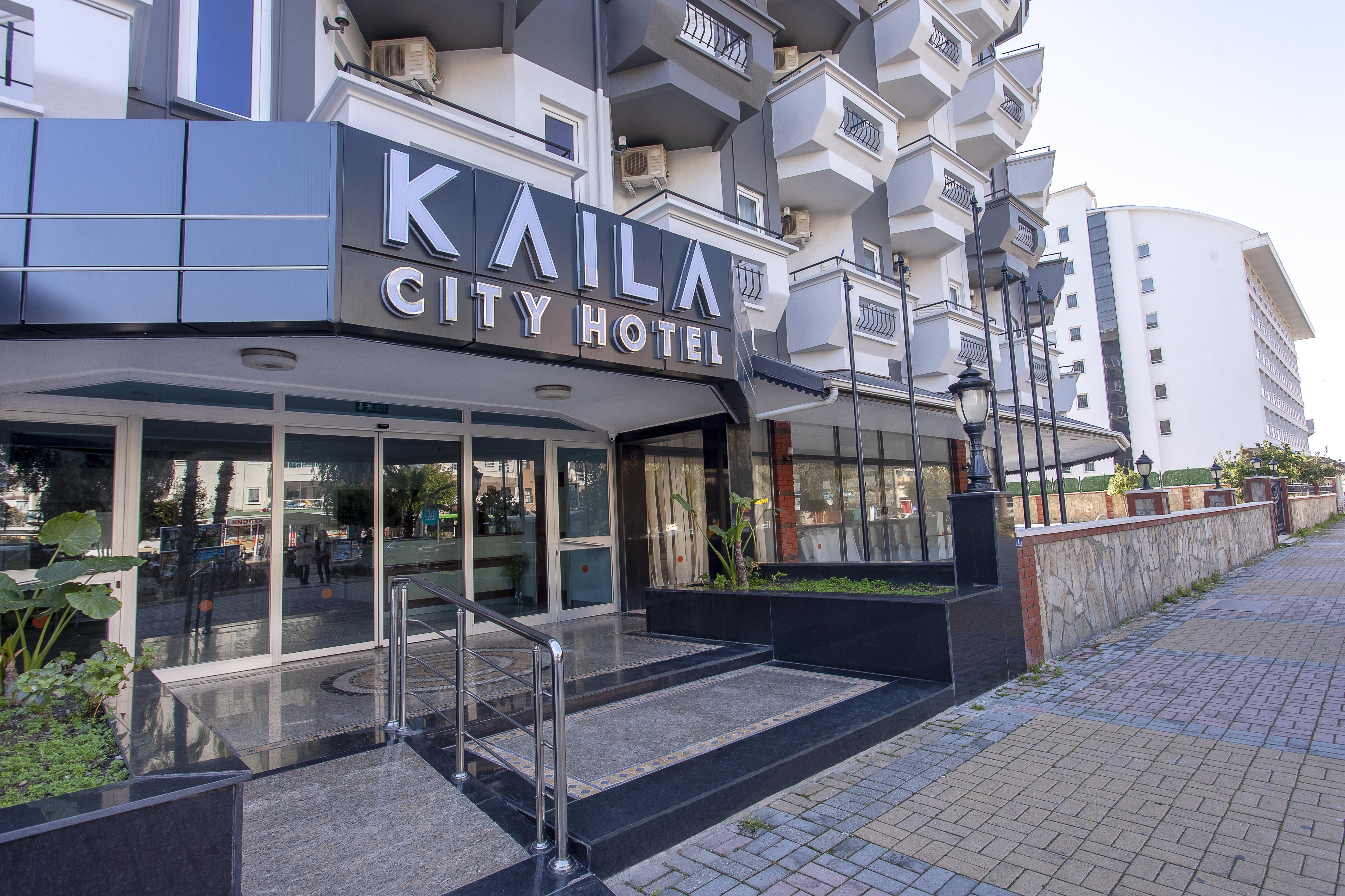 Kaila City Hotel Алания Экстерьер фото